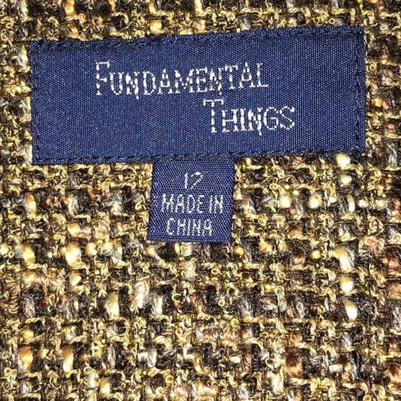 Fundamental Things. Jacket with faux fur trim. - Picture 7 of 8